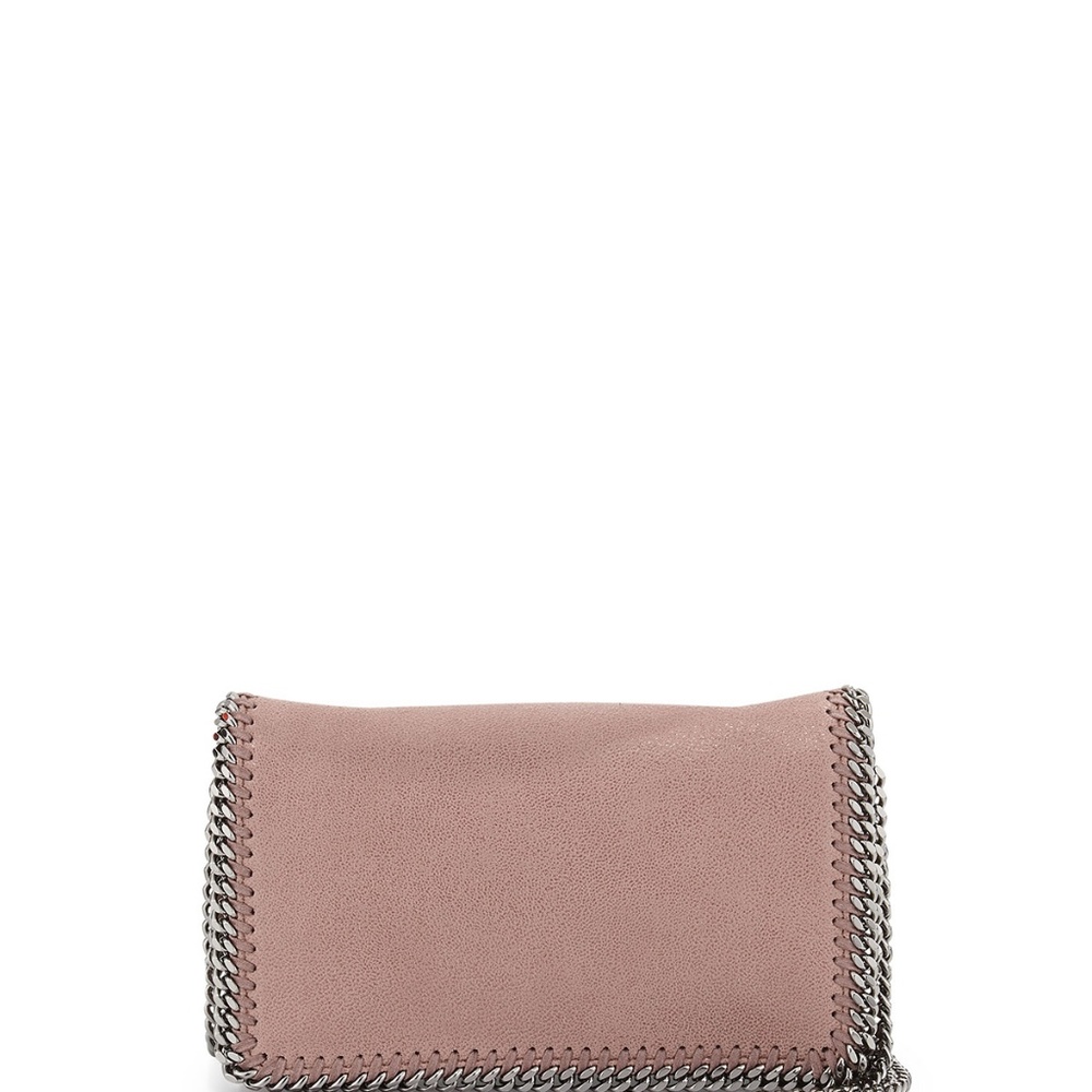 Stella McCartney Falabella Mini Pink Shaggy Deer